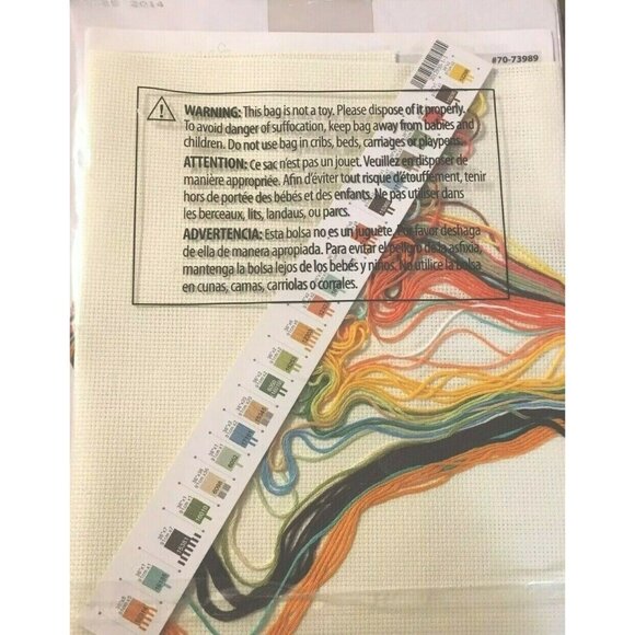 Cross Stitch Kit Dimensions Baby Hippo 123 Counted 10x10 Jo Moulton Sealed - Picture 4 of 5